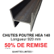 CHUTE HEA 140 LONGUEUR 920 MM MINIMUM