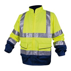 VESTE PHVES JAUNE FLUO/BM 