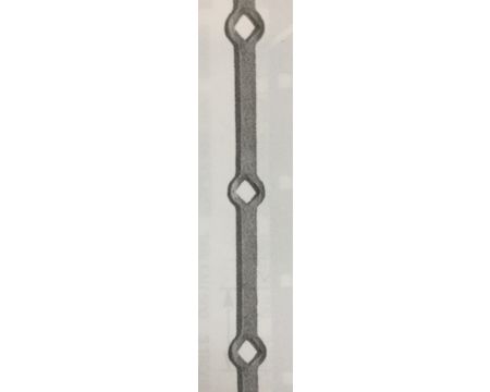 Traverse 2000 mm carré 16x16 à plat