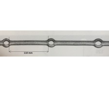 Traverse 2000 mm ronde diam 16