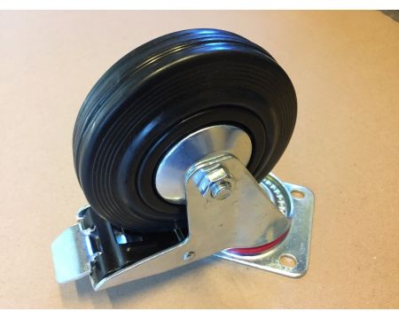 ROULETTE STANDARD Ø 125 PIVOTANTE A FREIN