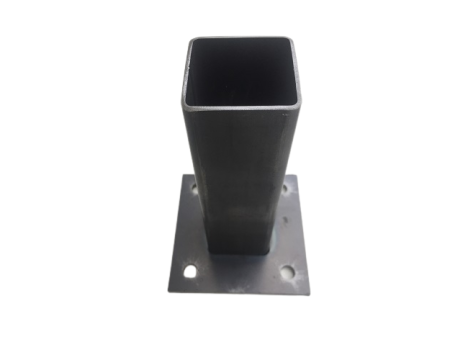 Platine à pied emboitable 25x25x2
