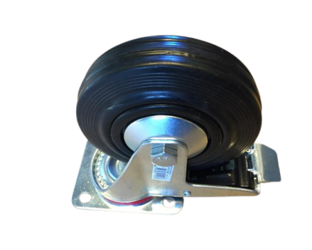 ROULETTE STANDARD Ø 125 PIVOTANTE A FREIN
