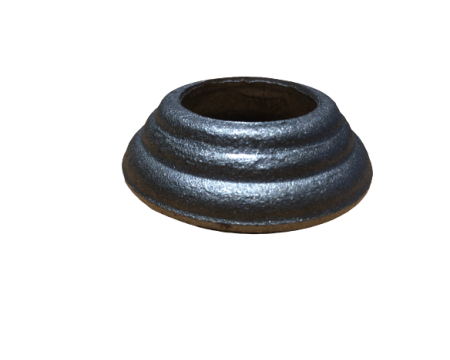 Platine cache scellement Ø60 trou 30.5