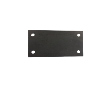Platine rectangle percée 100x200x10