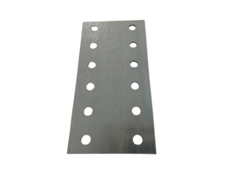 Platine d'assemblage galvanisée 200x100x3