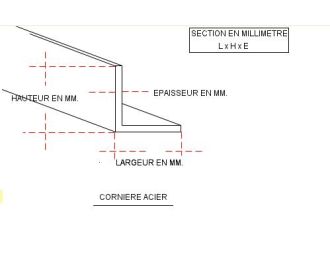 FER CORNIERE EGALE ACIER 90 X 90 X 9 MM NOIR S235