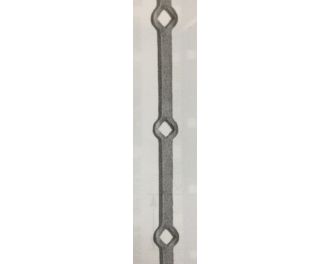 Traverse 2000 mm carré 16x16 à plat