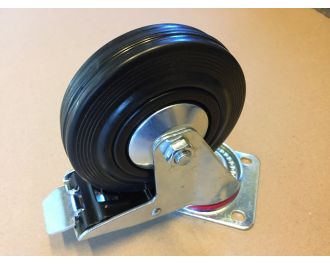 ROULETTE STANDARD Ø 125 PIVOTANTE A FREIN