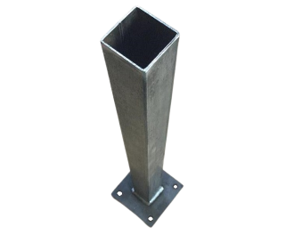Poteau acier carre 35x35x2