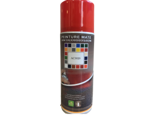 PEINTURE ANTICORROSION ROUGE SIGNALISATION RAL 3020