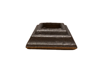 Platine cache scellement 50x50 trou 20.5