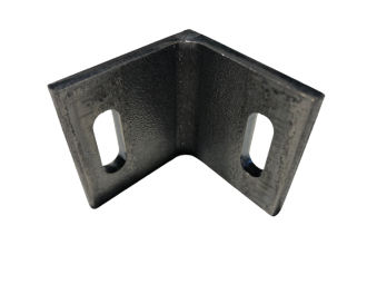 Platine d'angle 50x50x50x5 acier trous paralleles