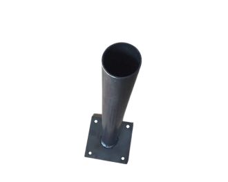 Poteau acier rond Ø 60x2
