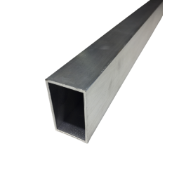 Tube Rectangulaire Aluminium 50x30 Mm – Épaisseur 2 Mm, Longueur 0,5 M – Qualité 6060, Découpe Précise