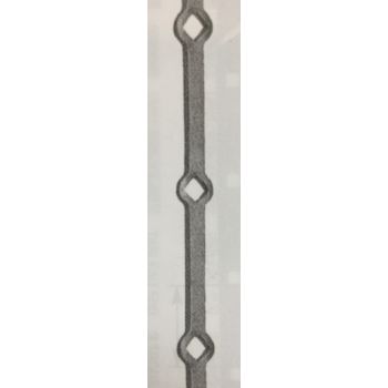 Traverse 2000 mm carré 16x16 à plat