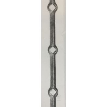 Traverse 2000 mm carré 16x16 sur champ