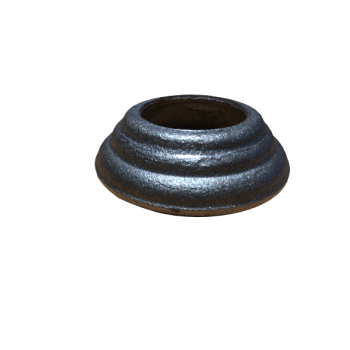 Platine cache scellement Ø60 trou 30.5