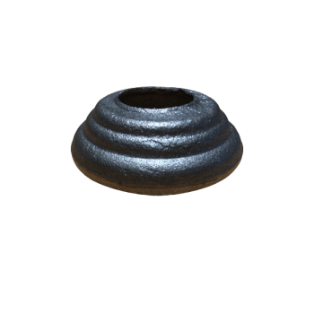 Platine cache scellement Ø60 trou 25.5
